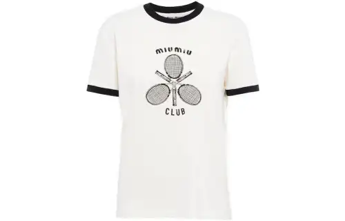 MIU MIU FW22 T Shirt Women's White