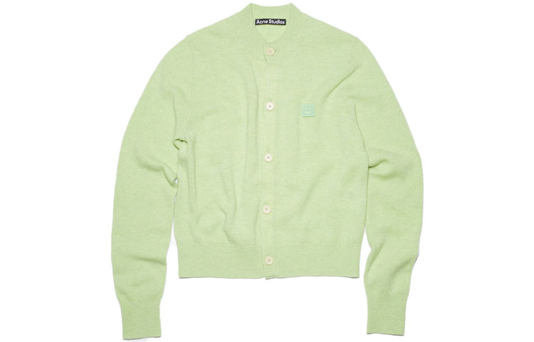 Женский кардиган Acne Studios (зеленый)