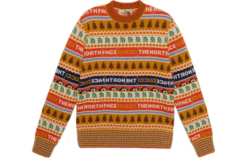 GUCCI X The North Face Sweater Multicolor