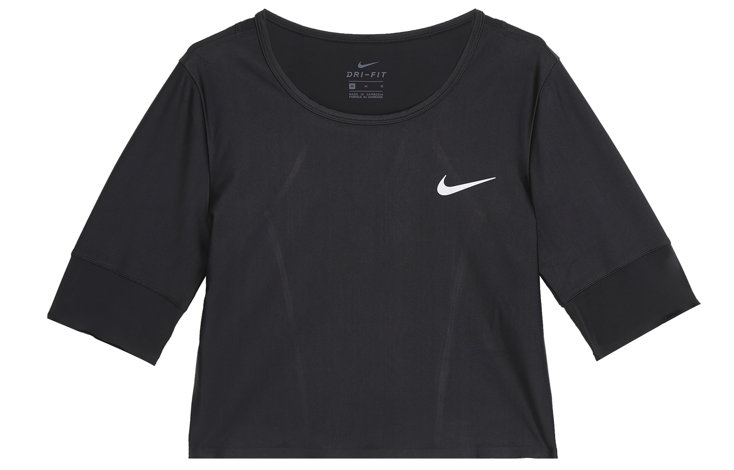Женская футболка Nike LogoT (черная)