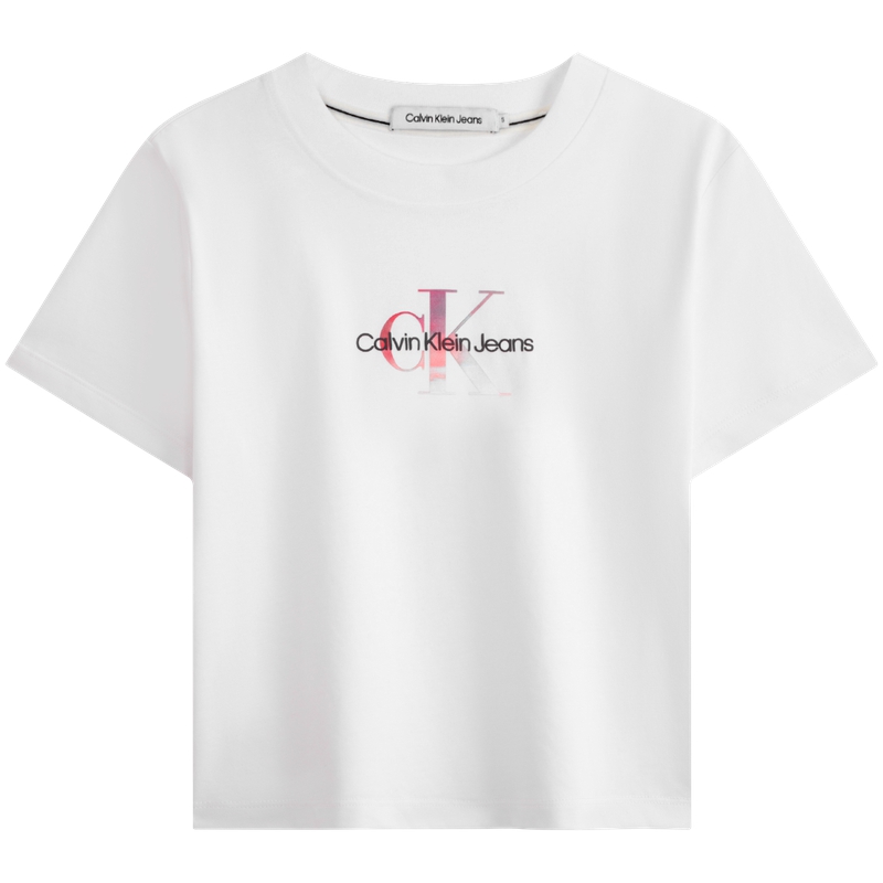 Женская футболка CALVIN J223451 (белая)