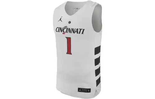Jordan Basketball Jerseys Men's White Moderate Straight Fit