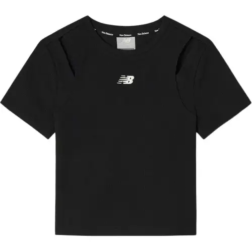 New Balance WOMENSLIM FIT Regular T Shirt Women's 19 Black