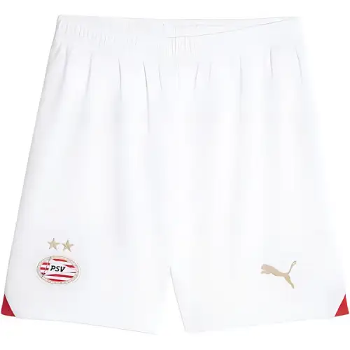 PUMA PSV Eindhoven 23/24 Football Shorts Soccer Bottom Unisex PUMA White