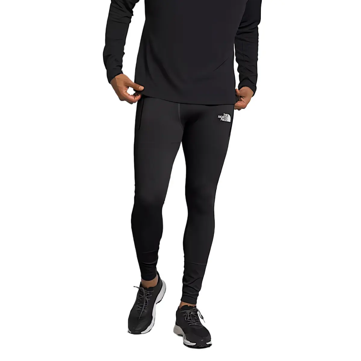 THE NORTH FACE Men's Winter Warm Pro Tights Sports Pants Men's Black