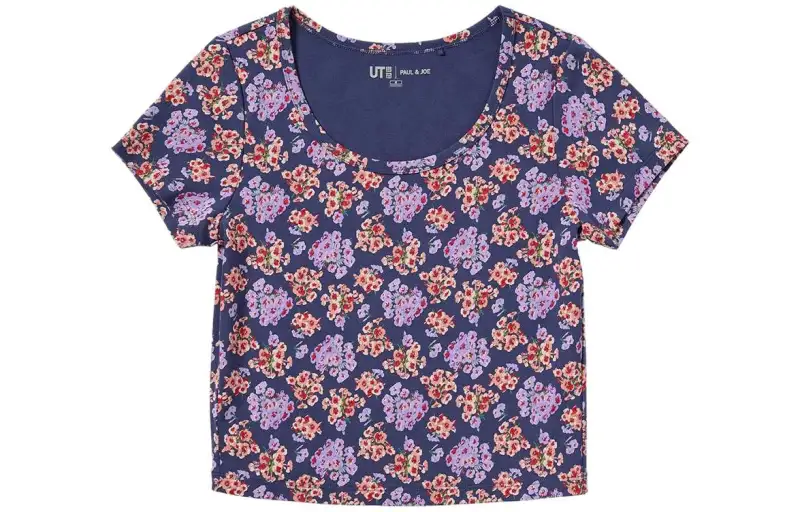 UNIQLO T Shirt Women's Navy Blue