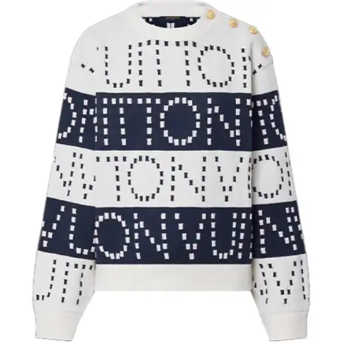 LOUIS VUITTON Signature Chunky Stripes Pullover