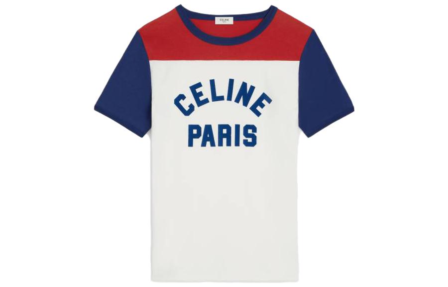 Женская футболка CELINE CELINE T (бело-черная)