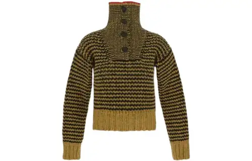 Bottega Veneta Sweaters Women's Yellow Turtleneck Moderate Other