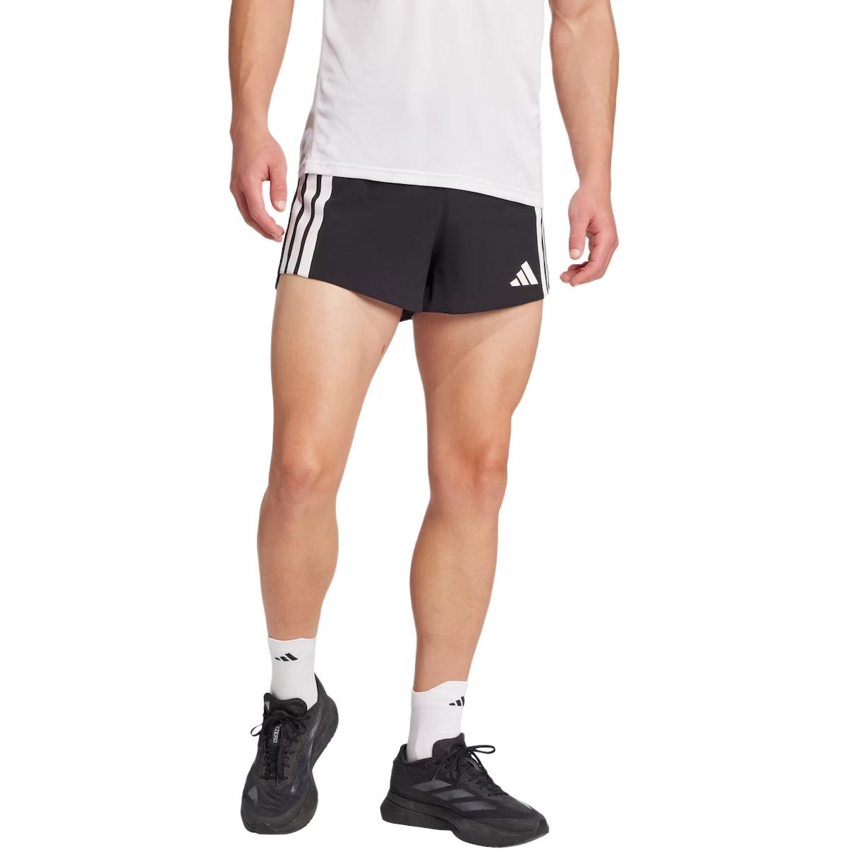 Adidas Free Shipping With AdiClub Adizero Running Gel Pocket Shorts