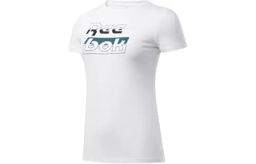 Reebok TE Graphic Tee T-Shirt Women's White