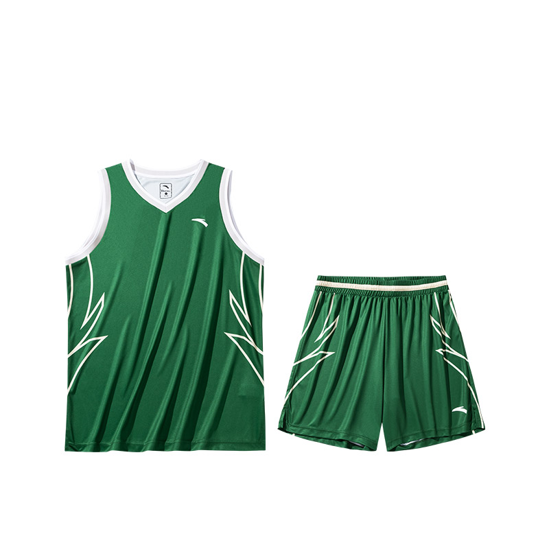 Anta Basketball Suit Men’s Warm Jade Green