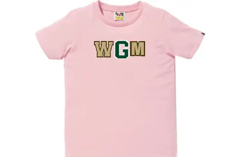 A BATHING APE T Shirts Women's Crew Neck Moderate Straight Fit