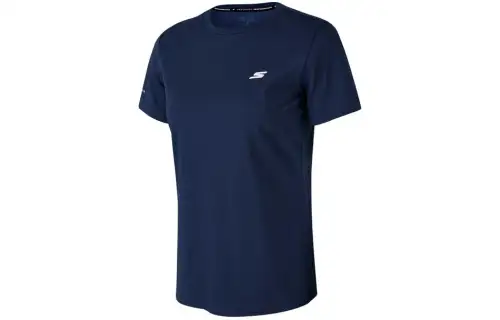 Skechers SS24 T Shirt Women's Marine Collegiate Blue