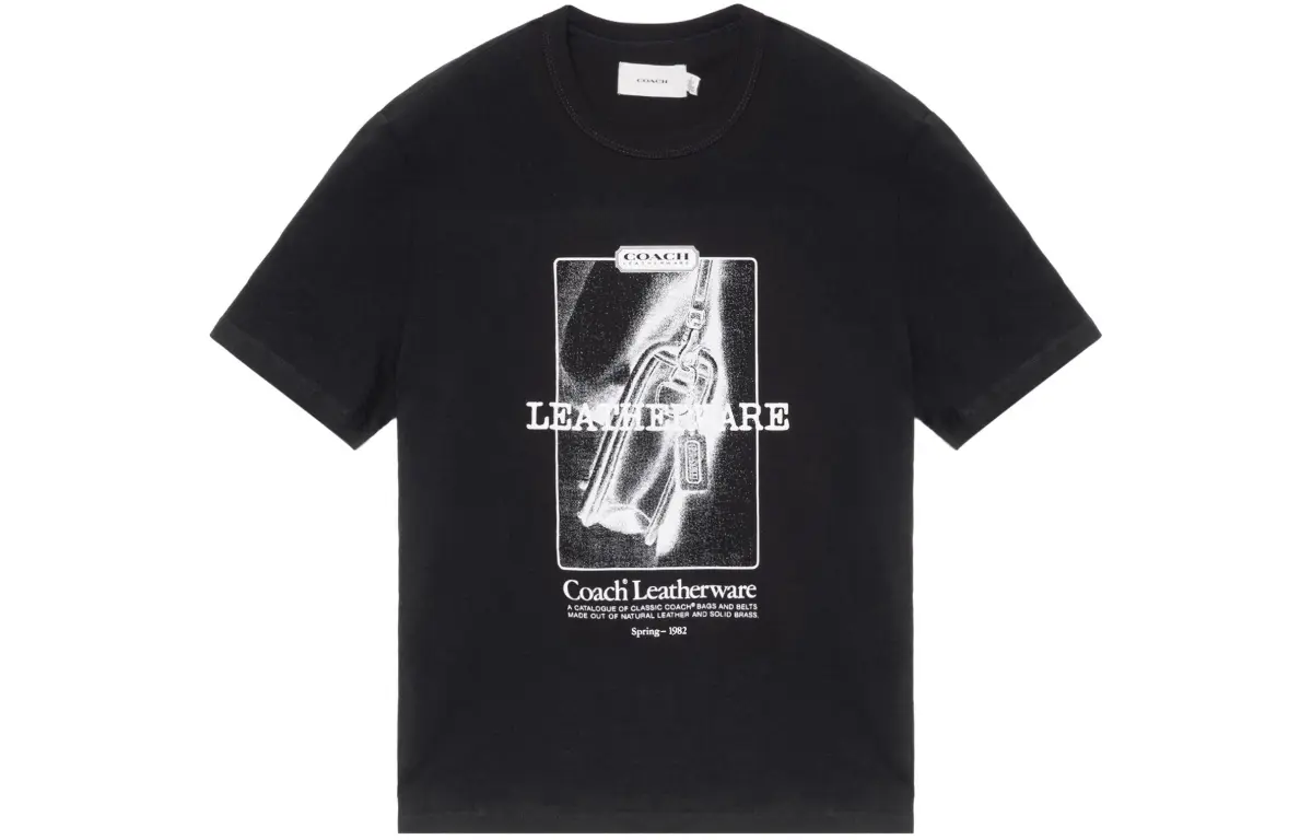 COACH Regular T Shirt Women's Black