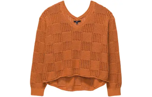 Vans Alma V Neck Sweater Women's Orange