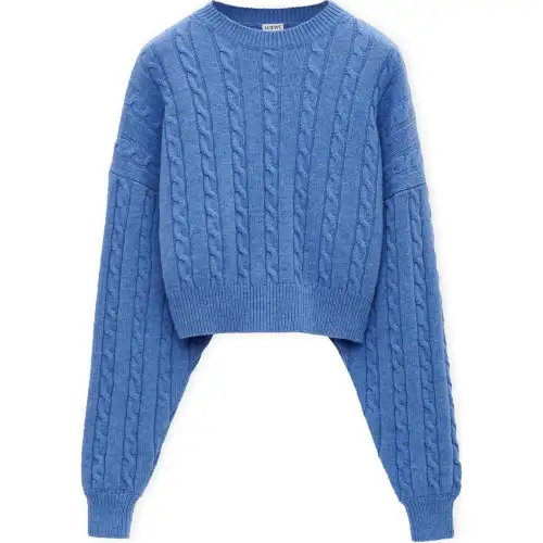 LOEWE Sweater 'Blue Melange'