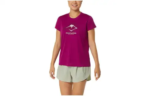 Asics T Shirt Women's Blackberry