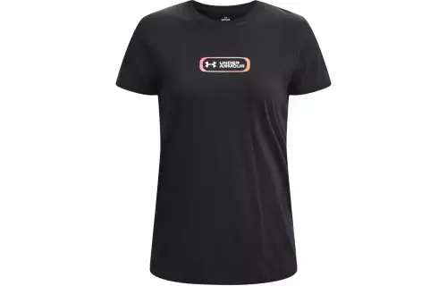 Under Armour GRADIENT PILL T Shirt Women's Black