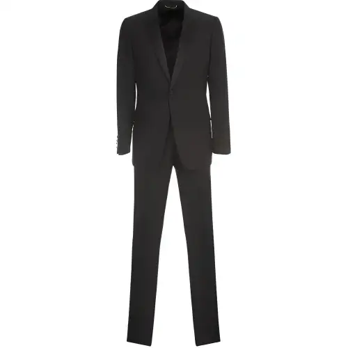 DIOR Business Suits Men's Lapel Moderate