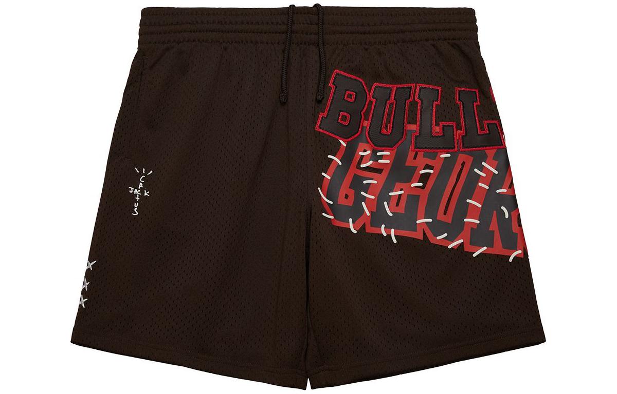 Travis Scott X Mitchell & Ness Georgia Bulldogs Basketball Shorts