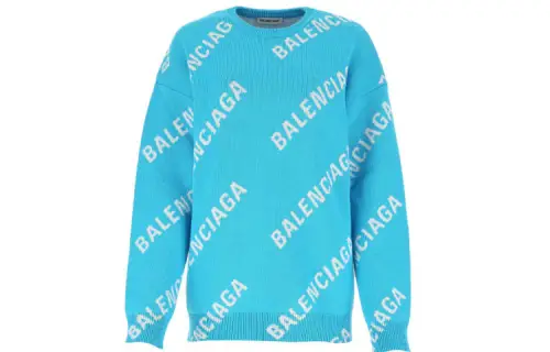 Balenciaga Sweater Women's Blue
