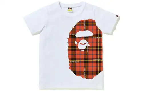 A BATHING APE Head Series T Shirt Women's