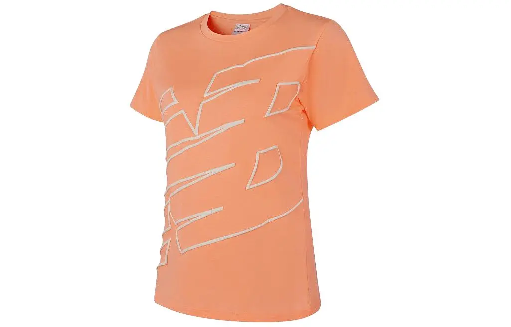 New Balance Sports Life Collection T Shirt Women's Orange Red