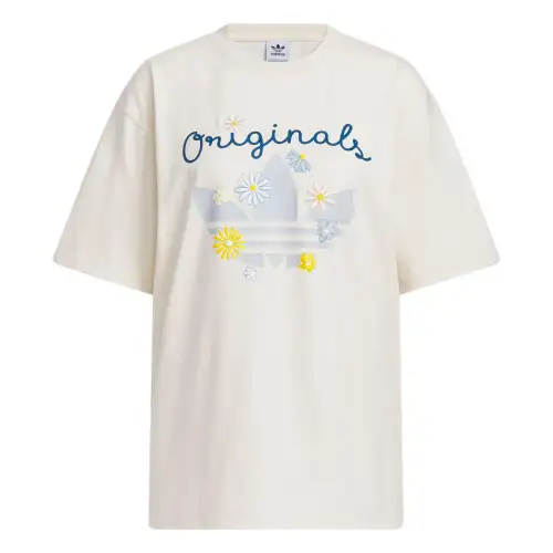 Adidas Originals Regular T Shirt Women's Pink White