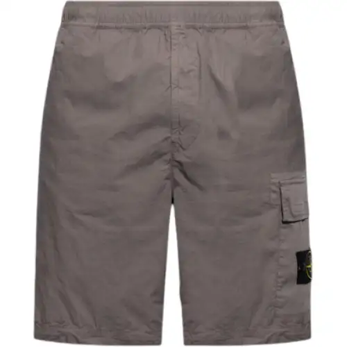 STONE ISLAND Casual Shorts Men's Gray