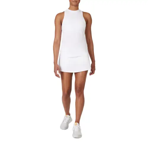 FILA Tank Tops Women's White 100 Crew Neck Thin Halter Neck