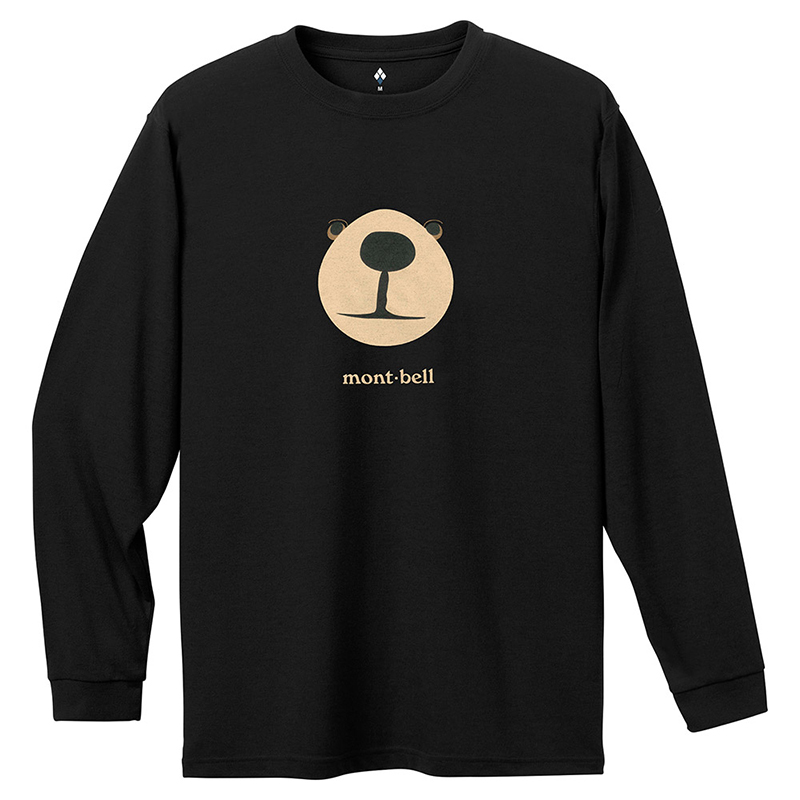 MONTBELL Quick Dry T Shirts Women’s BK Black