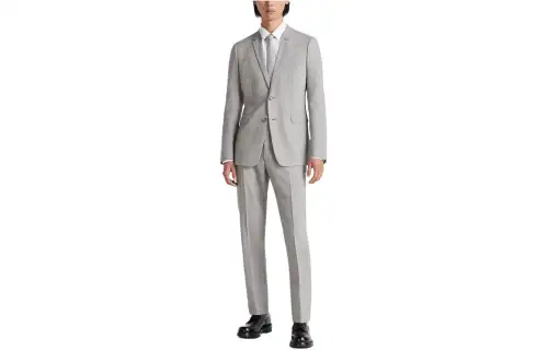 DIOR Business Suits Men's Gray Moderate