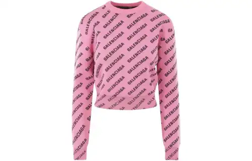 【Best of: PromotionsPrevious Season】Mini Allover Logo cropped jumper