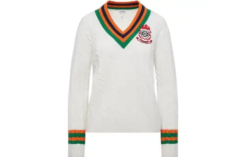 LOEWE SS22 Sweater Women's White