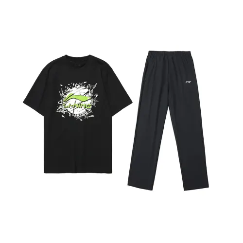 Li Ning Casual Sportswear Men's Black