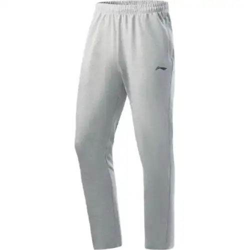 Li Ning Casual Pants Men's Light Gray