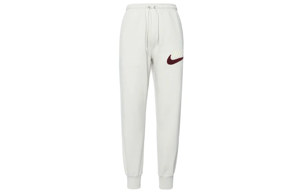 Nike Club Fleece Lined Lace Up Comfortable Pants Casual Pants Men's Light Earth Umber