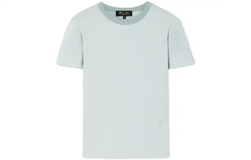 Loro Piana My T Crew Neck T Shirt Women's Light Blue
