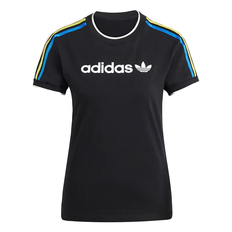 Adidas Originals Linear Logo 3 Stripes Tee