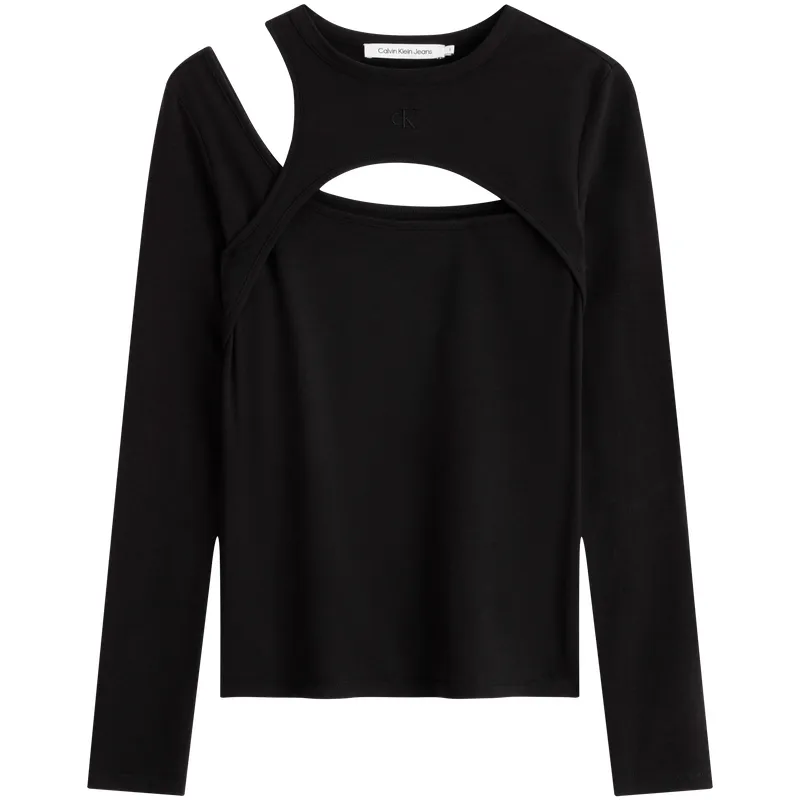 CALVIN KLEIN T Shirt Women's Space Black