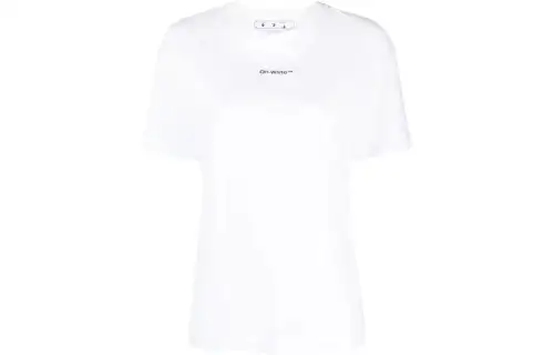 OFF WHITE Flock Chine Flower Arrow Tee White/Multi