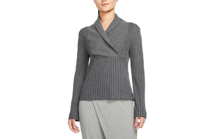 Nike Sweaters Women's Gray V-neck Moderate Other