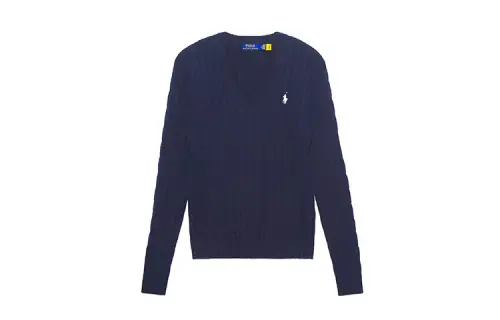 Polo Ralph Lauren Knitted long-sleeve, navy sweater