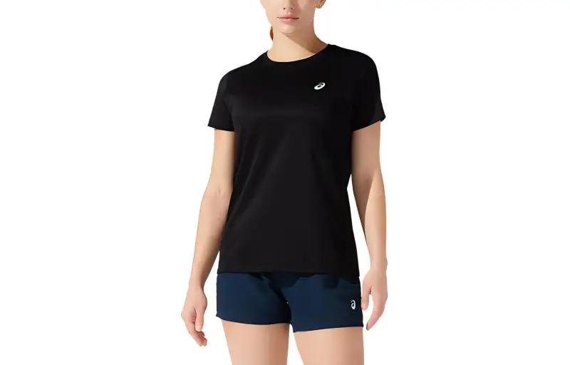 ASICS CORE SS T Shirt Women's Black