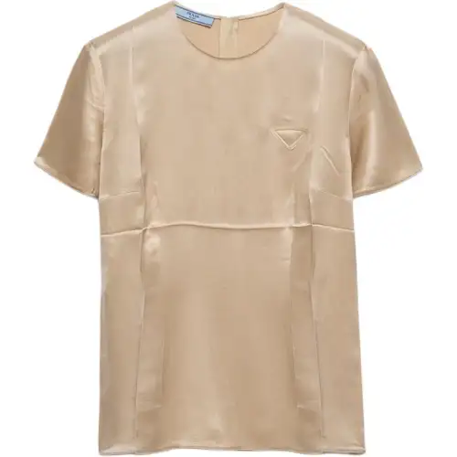 PRADA Satin Crepe Top