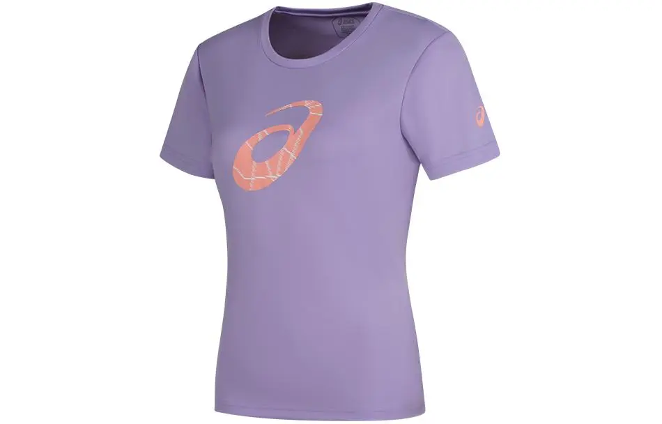 ASICS SPIRAL GRAPHIC T Shirt Women's Purple