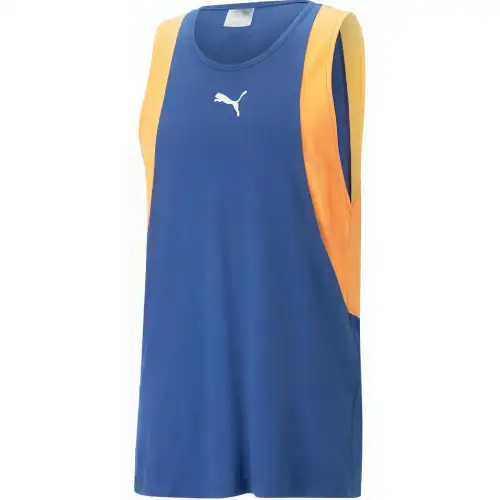 PUMA Classic refreshing basketball orange vest, loose fit