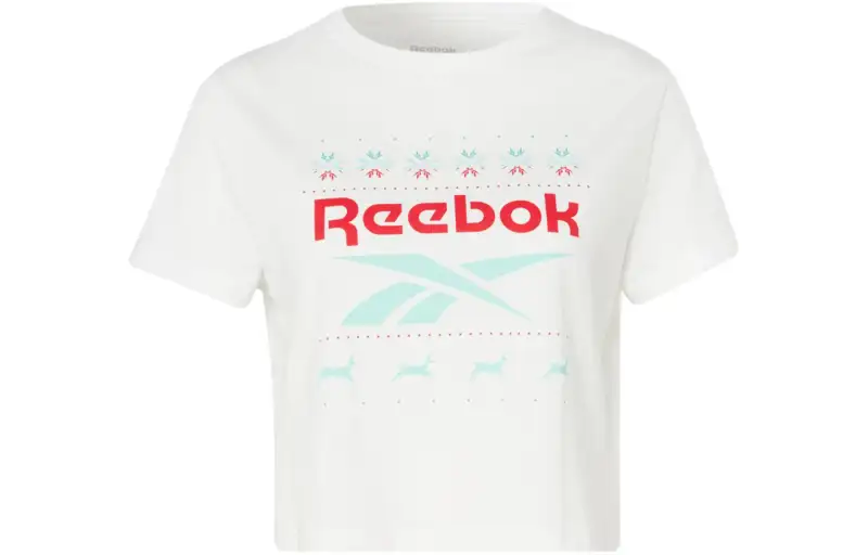 Reebok Ts Holiday Tee T Shirt Women's White
