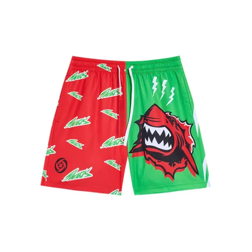 Basketball digital shark for training for gym, breathable sports shorts for men and women, American style, loose fit, absorbs sweat and smell
